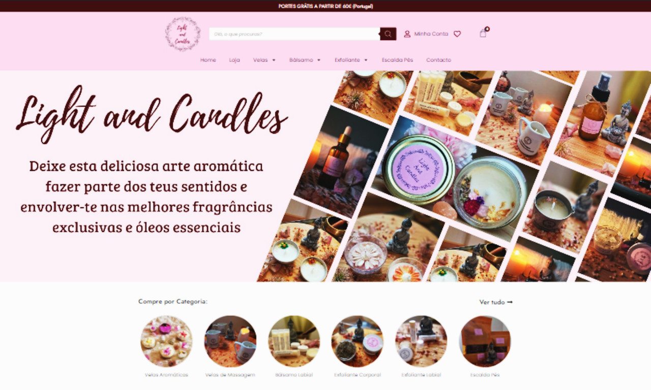 Light And Candles 2024 WebSite by Marcos Melo
